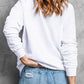 GIRL POWER Graphic Dropped Shoulder Sweatshirt