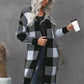 Buffalo Plaid Duster Cardigan