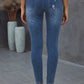 Vintage Skinny Ripped Jeans