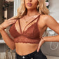 Floral Lace Scalloped Hem Bralette
