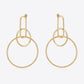 Speak For Yourself Link Hoop Earrings