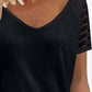 V-Neck Raglan Sleeve Tee