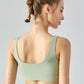 Breathable Zip-Up Sports Bra