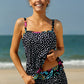 Printed Tied Tankini Set