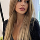 13*2" Long Straight Lace Front Synthetic Wigs 26" Long 150% Density