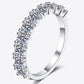 1 Carat Moissanite Half-Eternity Ring