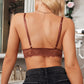Floral Lace Scalloped Hem Bralette