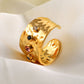 18K Gold-Plated Zircon Ring