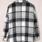 Plaid Dropped Shoulder Pocketed Shirt Jacket