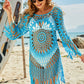 Fringe Detail Cover Up Dress