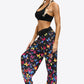 Oversized Printed Wide Leg Long Pants