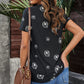 Dandelion Print Round Neck Tee