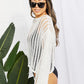 Long Sleeve Round Neck Openwork Cover-Up