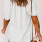 Smocked Frill Trim Flounce Sleeve Blouse
