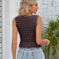 Textured Round Neck Tank