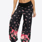 Oversized Printed Wide Leg Long Pants
