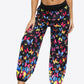 Oversized Printed Wide Leg Long Pants