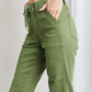 Judy Blue Full Size Drawstring Waist Pocket Jeans