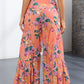 Printed High-Rise Tied Culottes