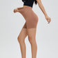 Wide Waistband Sports Biker Shorts