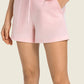 Drawstring Elastic Waist Sports Shorts with Pockets