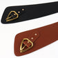 Irregular PU Leather Belt
