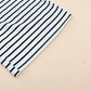 Striped Drawstring Waist Wide Leg Pants
