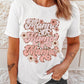 Graphic Round Neck Short-Sleeve Tee