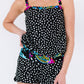 Printed Tied Tankini Set