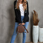 Zip Up Thumbhole Sleeve Hooded Jacket with Pockets