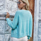 Fuzzy Long Sleeve Button Down Cardigan