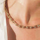 18K Stainless Steel U-Shape Chain Necklace