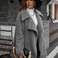 Zip-Up Collared Teddy Jacket