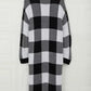 Buffalo Plaid Duster Cardigan