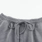 Plus Size Elastic Waist Joggers with Pockets