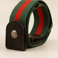 PU Elastic Snap Closure Belt