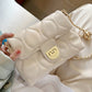 PU Leather Adjustable Chain Crossbody Bag