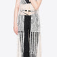 Tie Front Fringe Hem Sleeveless Cover Up