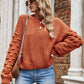 Weekend Style Rib-Knit Dropped Shoulder Sweater