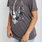 mineB Full Size Eagle Graphic Tee Shirt