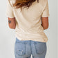 MAMA Graphic Cuffed Sleeve Tee
