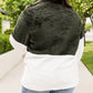 Plus Size Half Zipper Fleece Sweatshirt with Pocket