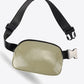 PU Leather Adjustable Strap Sling Bag