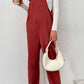 Carrying Your Love Buttoned Corduroy Overalls