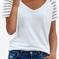 V-Neck Raglan Sleeve Tee