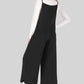 Full Size Cropped Wide Leg Overalls with Pockets