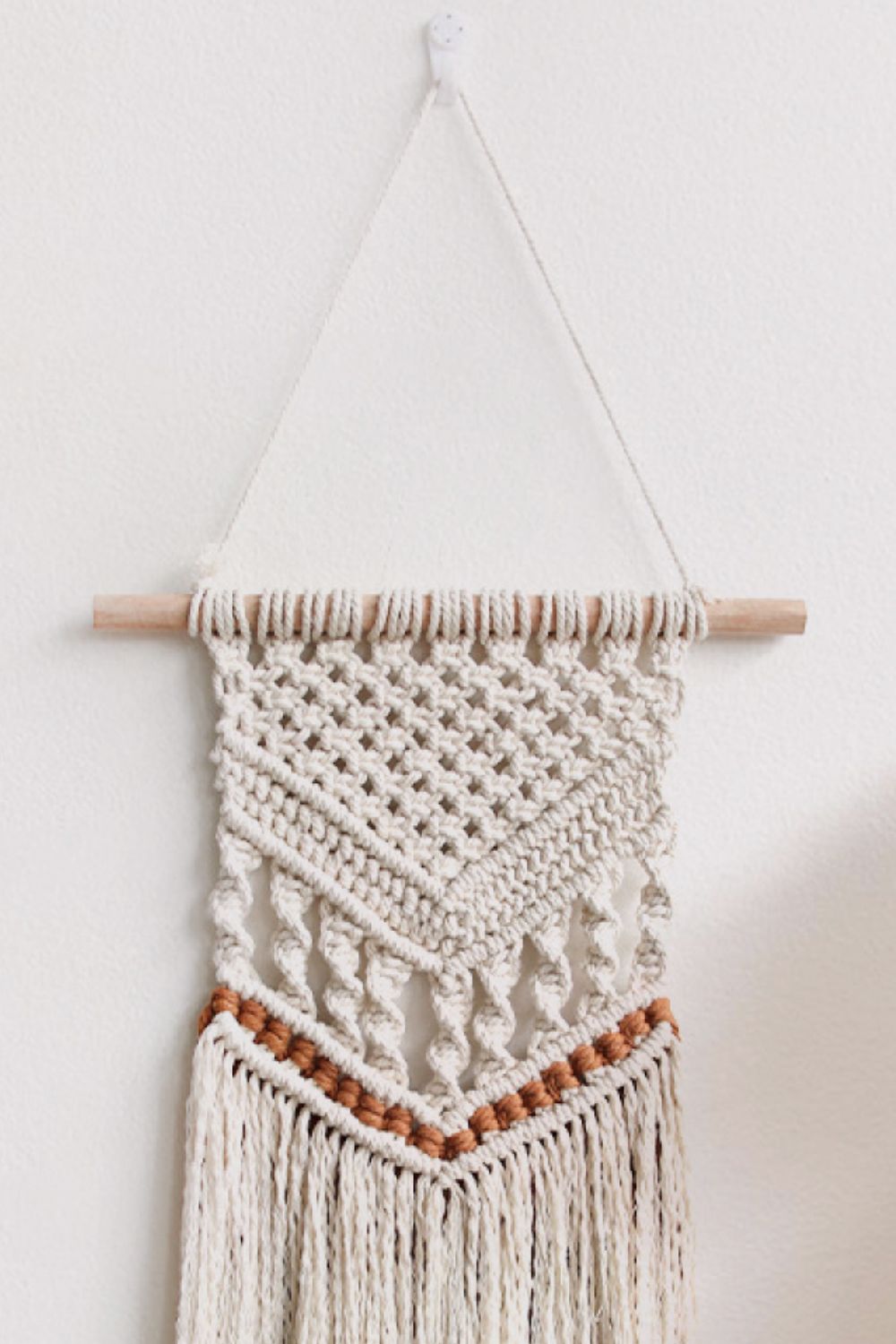 Macrame Fringe Wall Hanging