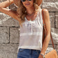 Tie-Dye Henley Tank