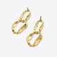 18K Gold-Plated Copper Double-Hoop Earrings