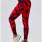 Tie Dye Wide Waistband Active Leggings